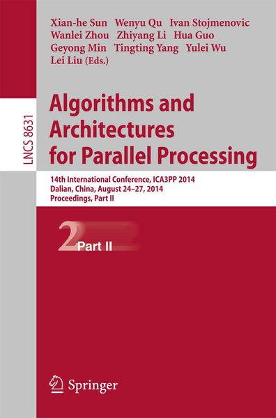 Produktbild: Algorithms and Architectures for Parallel Processing