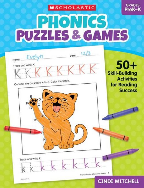Produktbild: Phonics Puzzles & Games for Prek-K