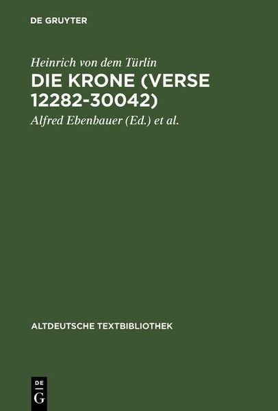Produktbild: Die Krone (Verse 12282-30042)