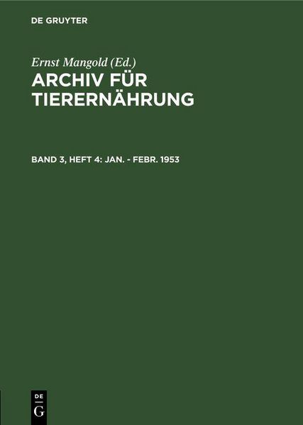 Produktbild: Jan. - Febr. 1953