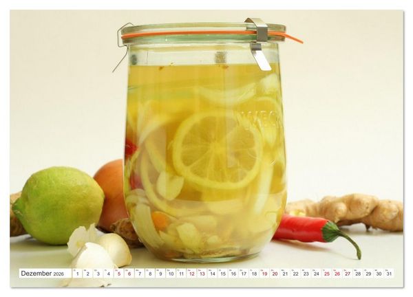 Produktbild: Fermentiertes Gem&uuml;se (Wandkalender 2026 DIN A4 quer), CALVENDO Monatskalender