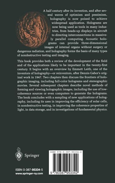 Produktbild: Holography for the New Millennium