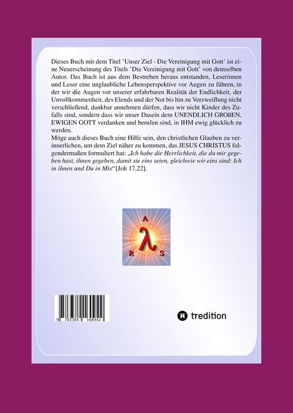 Produktbild: Unser ZIEL - Die Vereinigung mit Gott