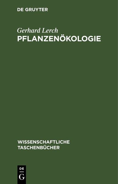 Produktbild: Pflanzen&ouml;kologie