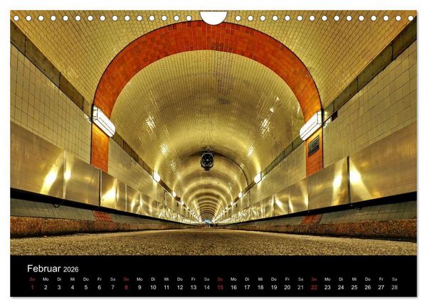 Produktbild: Hamburg . Das Tor zur Welt... (Wandkalender 2026 DIN A4 quer), CALVENDO Monatskalender