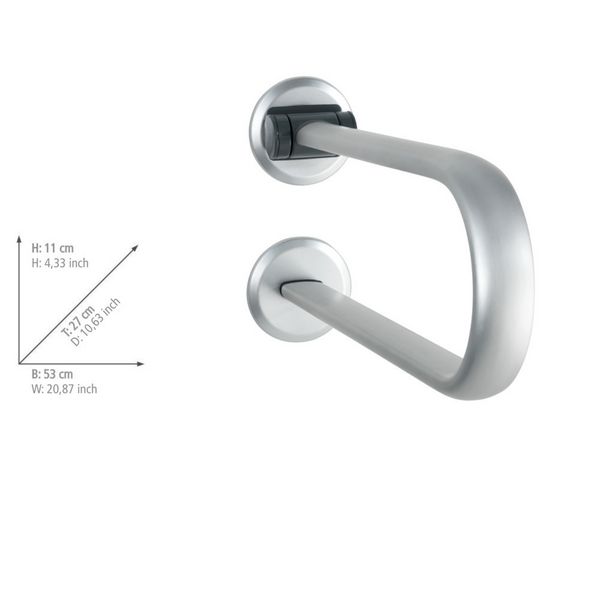 Produktbild: Badst&uuml;tzgriff klappbar Mod. Secura Premium, bis 120 kg belastbar