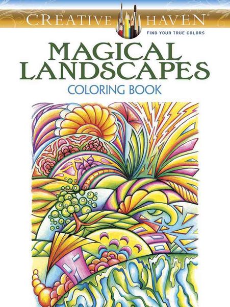 Produktbild: Adatto, M: Creative Haven Magical Landscapes Coloring Book
