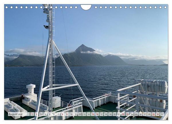 Produktbild: Wandern in Norwegen - Einklang von Gebirge und Meer (Wandkalender 2026 DIN A4 quer), CALVENDO Monatskalender
