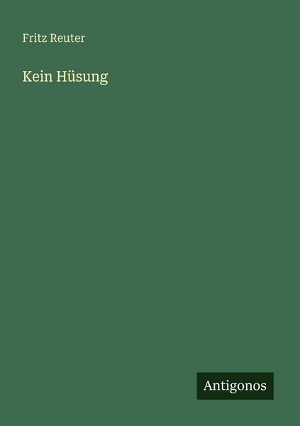 Produktbild: Kein H&uuml;sung