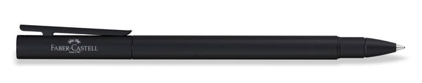 Produktbild: Faber-Castell Tintenroller Neo Slim Metall Schwarz, schwarz