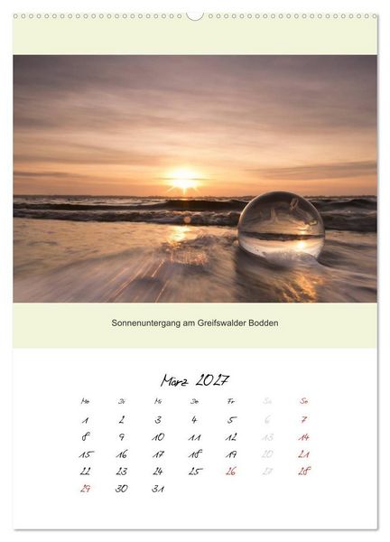 Produktbild: Natur & Glas (hochwertiger Premium Wandkalender 2027 DIN A2 hoch), Kunstdruck in Hochglanz