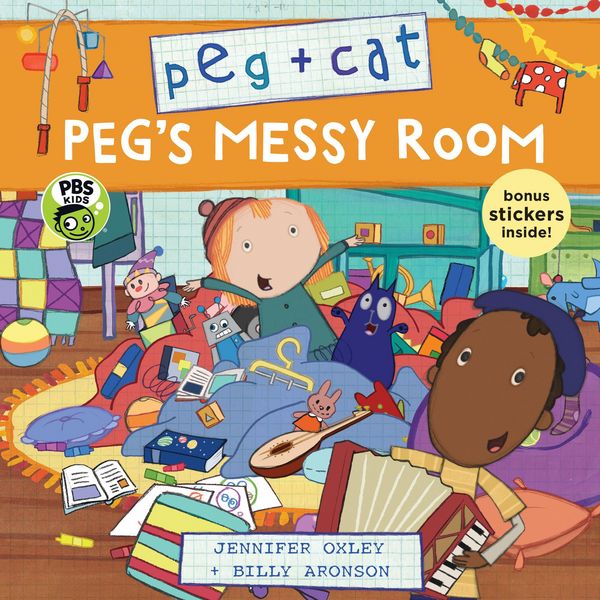 Produktbild: Oxley, J: Peg + Cat Pegs Messy Room