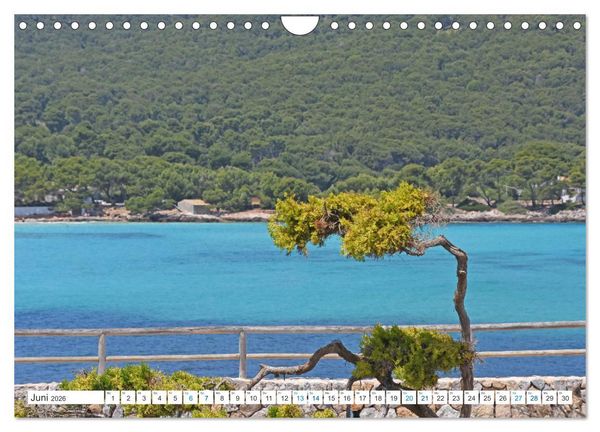 Produktbild: Mallorca - Azurblaues Mittelmeer zum Tr&auml;umen (Wandkalender 2026 DIN A4 quer), CALVENDO Monatskalender
