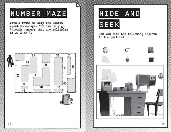 Produktbild: SPY AGENCY PUZZLE BK HIDDEN PB