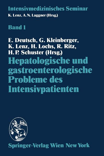 Produktbild: Hepatologische und gastroenterologische Probleme des Intensivpatienten