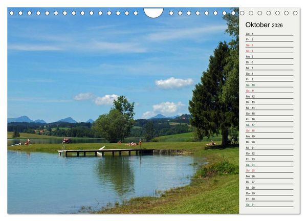 Produktbild: Schwangauer Momente (Wandkalender 2026 DIN A4 quer), CALVENDO Monatskalender