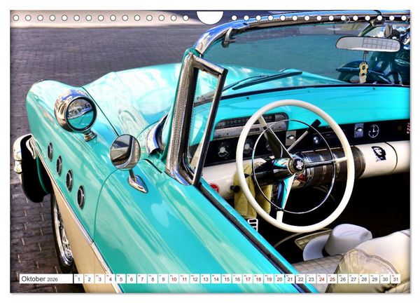 Produktbild: Traum in T&uuml;rkis - Buick Super 50 (Wandkalender 2026 DIN A4 quer), CALVENDO Monatskalender