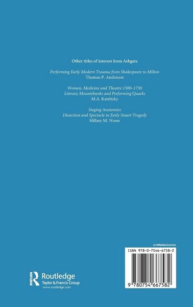 Produktbild: Staging Pain, 1580-1800