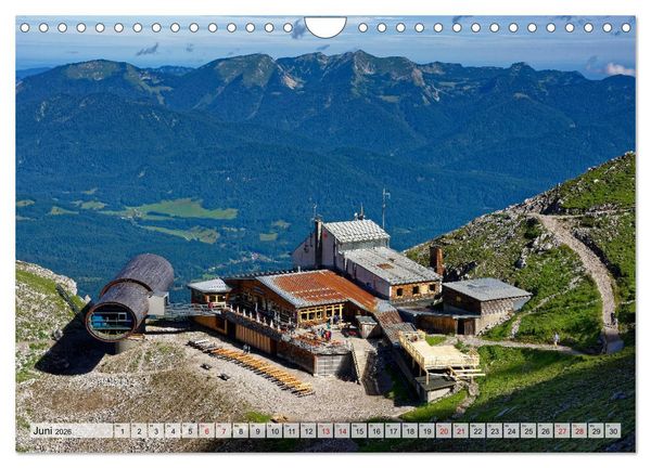 Produktbild: Unterwegs im Werdenfelser Land (Wandkalender 2026 DIN A4 quer), CALVENDO Monatskalender