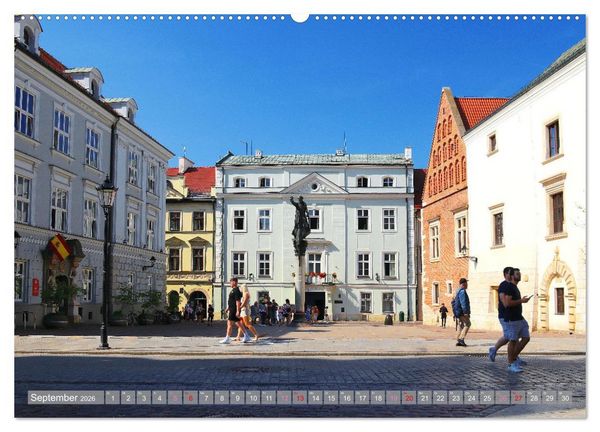 Produktbild: Faszinierendes Krakau (Wandkalender 2026 DIN A2 quer), CALVENDO Monatskalender