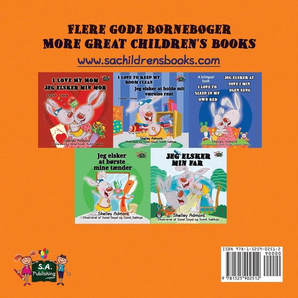 Produktbild: Jeg elsker at dele- I Love to Share