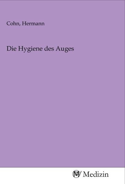 Produktbild: Die Hygiene des Auges