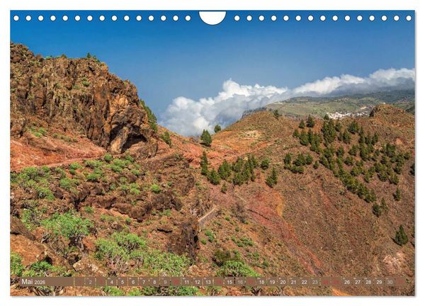 Produktbild: La Gomera Sonne, Meer und Vulkane (Wandkalender 2026 DIN A4 quer), CALVENDO Monatskalender