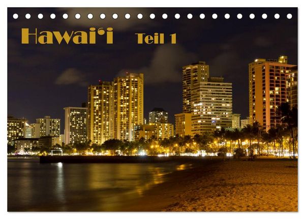 Produktbild: Hawai'i - Teil 1 (Tischkalender 2026 DIN A5 quer), CALVENDO Monatskalender