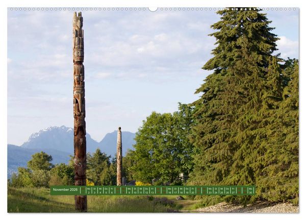 Produktbild: Vancouver - Tr&auml;umen zwischen Wolken und Meer (hochwertiger Premium Wandkalender 2026 DIN A2 quer), Kunstdruck in Hochglanz