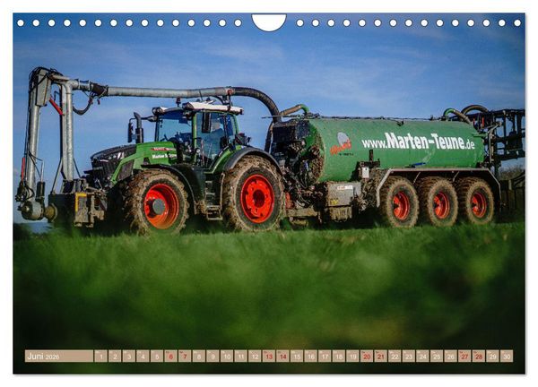 Produktbild: Moderne Landtechnik (Wandkalender 2026 DIN A4 quer), CALVENDO Monatskalender