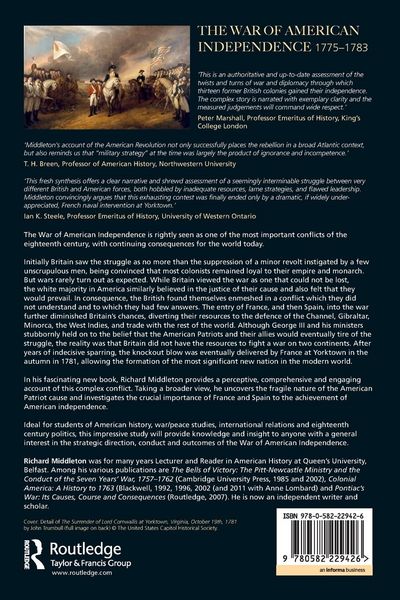 Produktbild: The War of American Independence