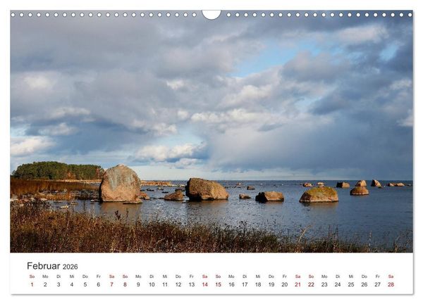 Produktbild: Estland - Pittoreske Sch&ouml;nheit im Baltikum (Wandkalender 2026 DIN A3 quer), CALVENDO Monatskalender