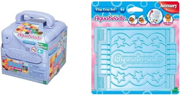 Aquabeads - Mega Nachfüllperlen Set im Koffer