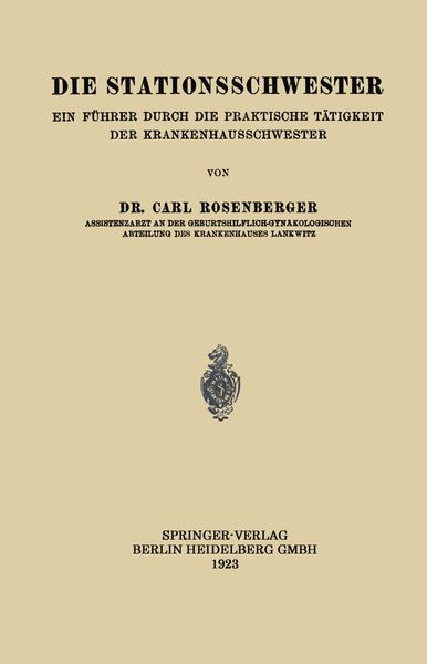 Produktbild: Die Stationsschwester