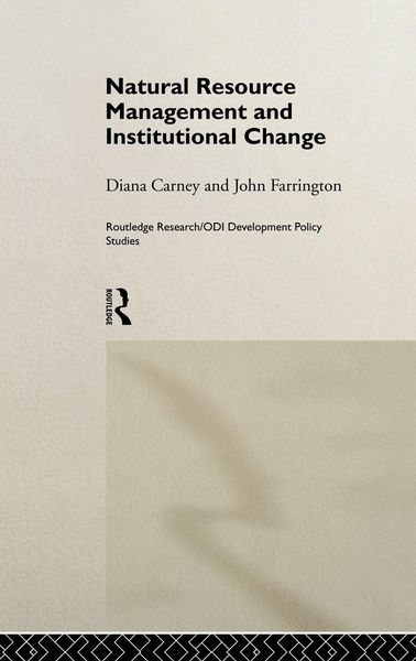 Produktbild: Natural Resource Management and Institutional Change