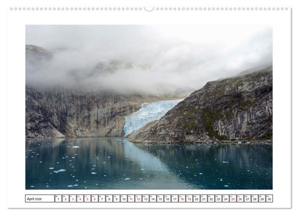 Produktbild: Gr&ouml;nland - eisige Landschaften im Prins Christian Sund (Wandkalender 2026 DIN A2 quer), CALVENDO Monatskalender