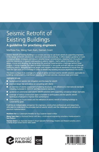 Produktbild: Seismic Retrofit of Existing Buildings