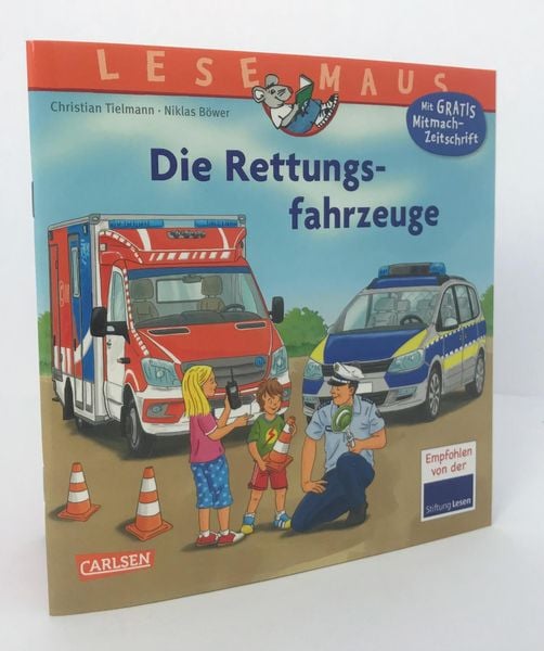 Produktbild: LESEMAUS 158: Die Rettungsfahrzeuge
