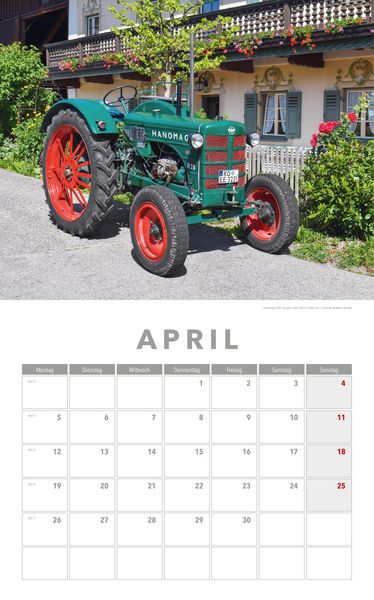 Produktbild: Traktoren Kalender 2027
