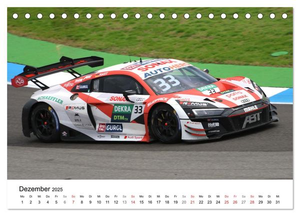 Produktbild: Deutsche Tourenwagen (Tischkalender 2025 DIN A5 quer), CALVENDO Monatskalender