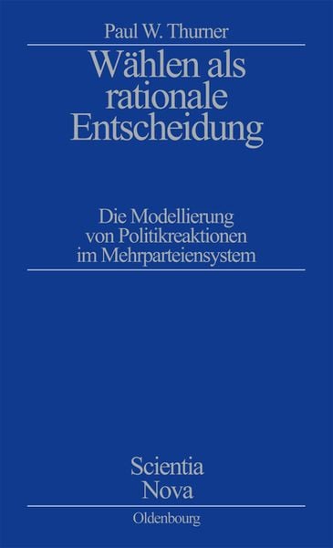 Produktbild: W&auml;hlen als rationale Entscheidung