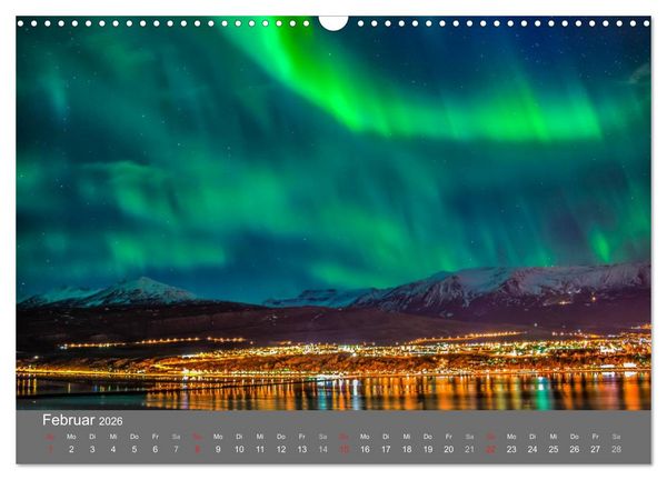 Produktbild: Island 2026 (Wandkalender 2026 DIN A3 quer), CALVENDO Monatskalender