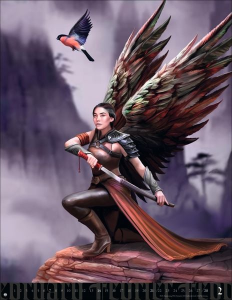 Produktbild: Anne Stokes: Mystic World Posterkalender 2027