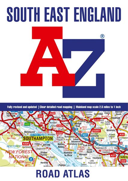 Produktbild: South East England Regional A-Z Road Atlas