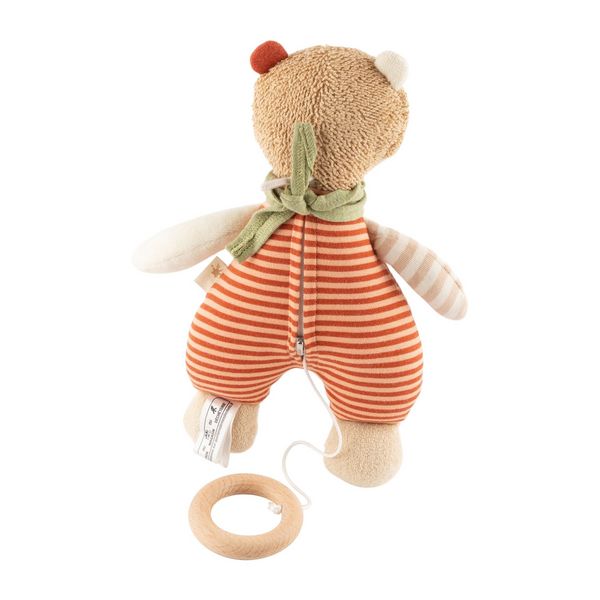 Produktbild: sigikid 39955 - Spieluhr B&auml;r braun gestreift Vanilla