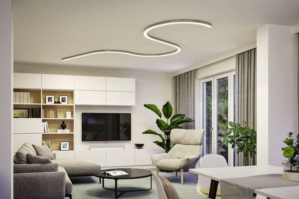 Produktbild: Paulmann 98177 Linion LED-Deckenleuchte LED 6.5W Chrom (matt)