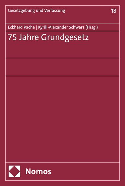 Produktbild: 75 Jahre Grundgesetz