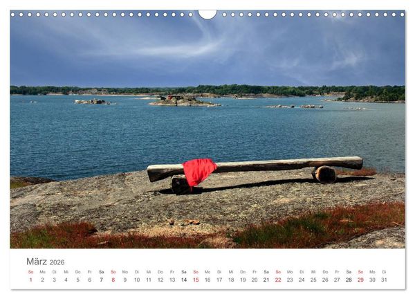 Produktbild: Meine Lieblingspl&auml;tze in S&uuml;dschweden (Wandkalender 2026 DIN A3 quer), CALVENDO Monatskalender