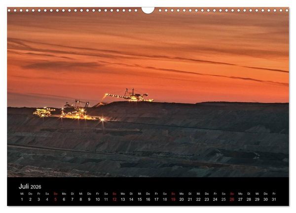 Produktbild: Der Tagebau (Wandkalender 2026 DIN A3 quer), CALVENDO Monatskalender