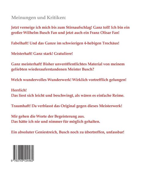 Produktbild: Max und Moritz sind gesch&uuml;ttelt